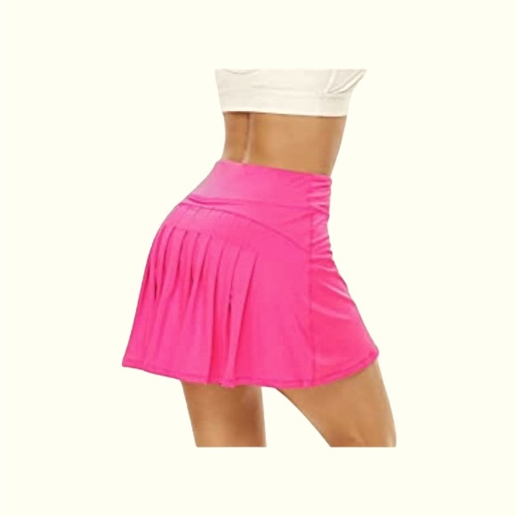 Dresses & Skirts - Tennis Golf Pickleball Skirt Pleated High Waisted Skort with Pocket Shorts NWOT